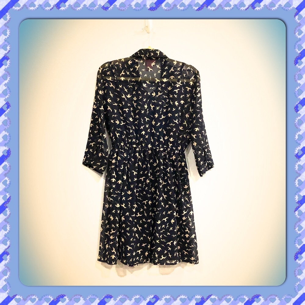 Birds print Dress